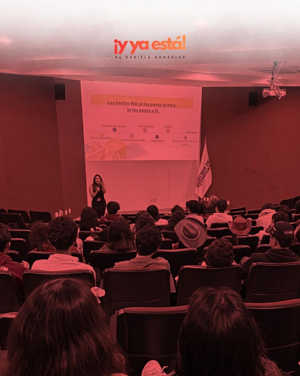 Experiencia de conferencia con jóvenes